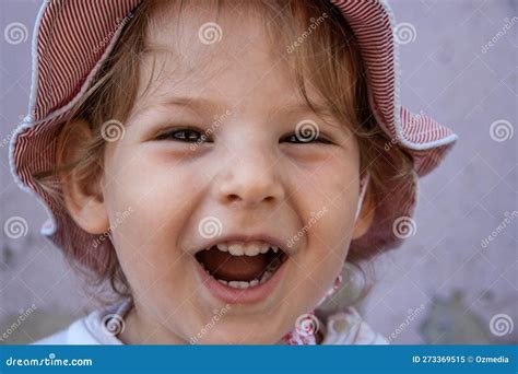 Cute Baby Girl Smiling stock image. Image of beautiful - 273369515