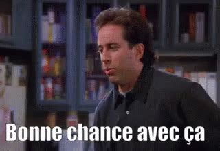 Bonne Chance GIF - Seinfeld BonneChance - Discover & Share GIFs