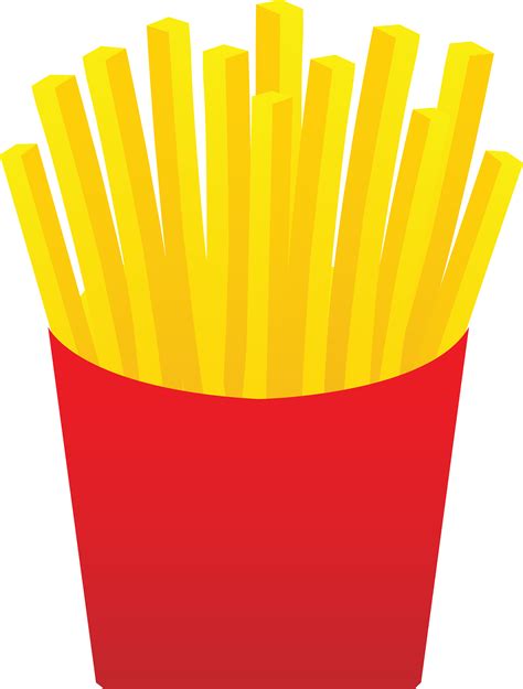 clip art french fries - Clip Art Library