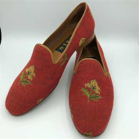 Zalo | Shoes | Zalo Vintage Needlepoint Floral Shoes | Poshmark