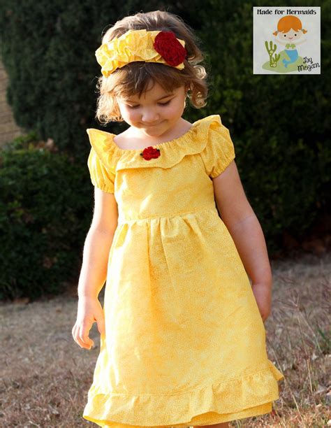 simple belle dress - love it! Disney Princess Dresses, Disney Dresses, Disney Outfits, Girl ...