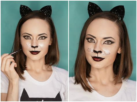 How To Draw Cat Whiskers Makeup | Saubhaya Makeup