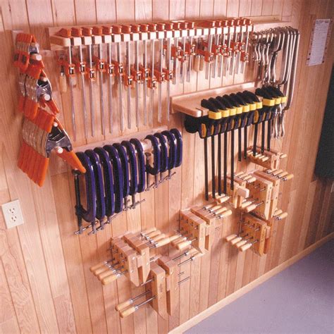 Five Great Clamp Organizers Woodworking Plan from WOOD Magazine