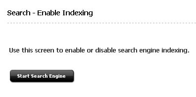 Configuring the Lucene Search Engine