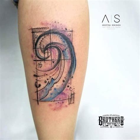 40 Amazing Fibonacci Tattoo Designs | TattooAdore