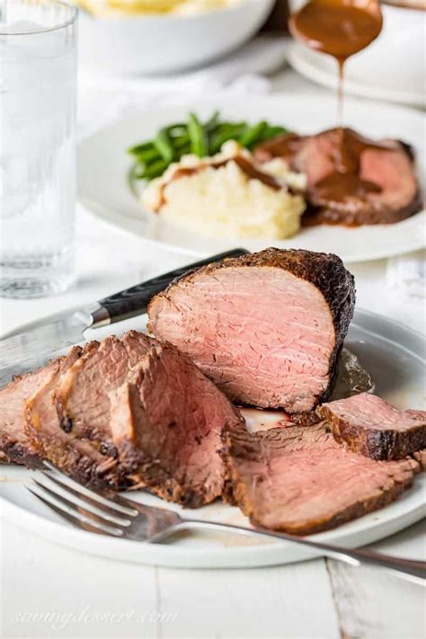 Classic Roast Beef and Gravy - Saving Room for Dessert