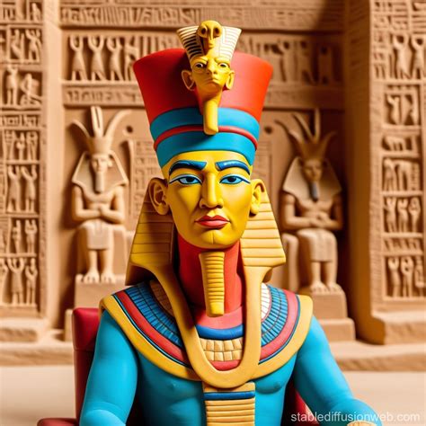 Donald Trump as Rameses II in Ancient Egypt | Stable Diffusion Online