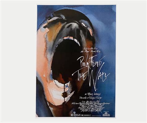 Pink Floyd The Wall 1982 / Cartel de la película / Roger | Etsy