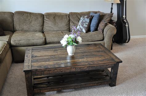 Rustic Wood Coffee Table Design Images Photos Pictures