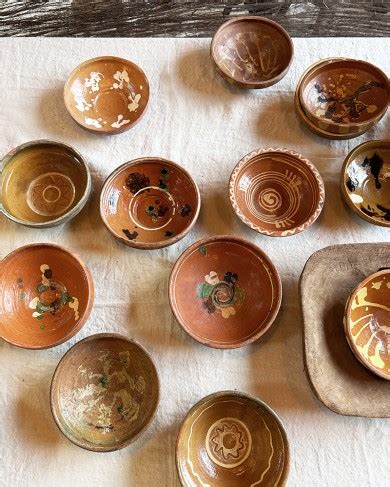 Re-used vintage earthenware bowl - unique piece - La Maison Pernoise