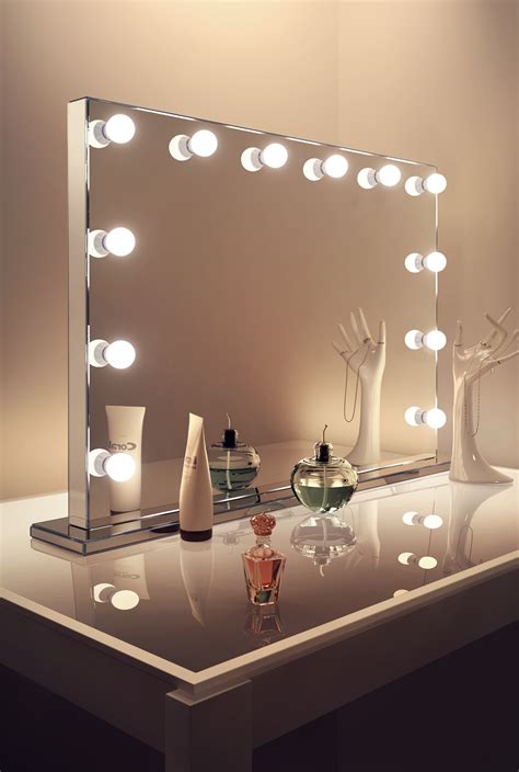 Vintage Makeup Mirror With Lights | ocimumglobal.com