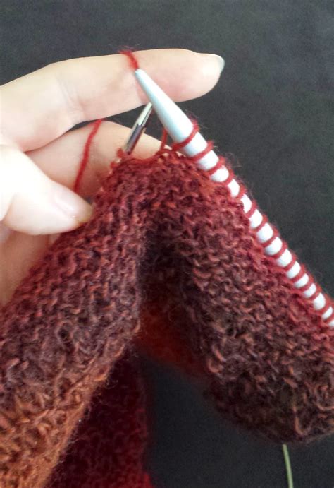 Knitting and so on: Through Thick and Thin