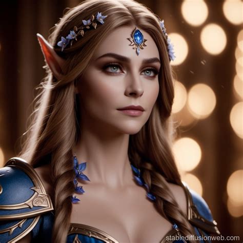 Sylvanas' Victory in Winx Warcraft Crossover | Stable Diffusion Online