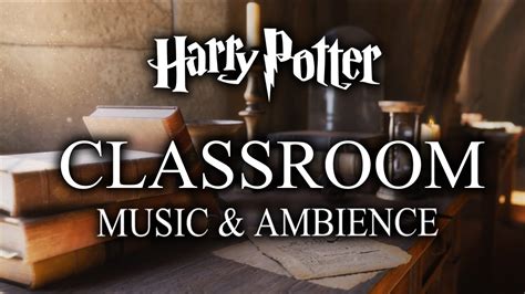 Hogwarts Classroom | Relaxing Harry Potter Music & Ambience ASMR - YouTube