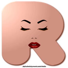 a woman's face with her eyes closed and red lipstick in the shape of a rectangle