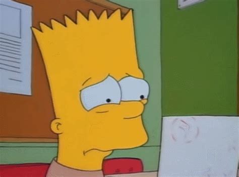 Crying Bart Gif Crying Bart Thesimpsons Descubre Amp Comparte Gifs - Photos