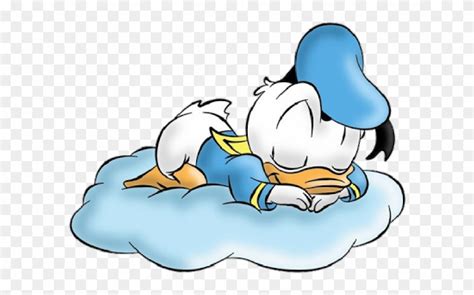 Download Donald Duck Clipart Cute Baby - Baby Donald Duck Sleeping ...