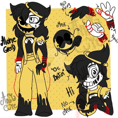 ~ Alone Greed - Oc Batim ~ by AnnitaCute (With images) | Bendy and the ink machine, Ink