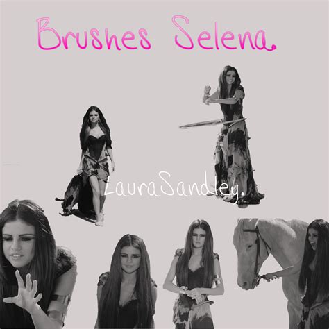 Selena Gomez | Phoyoshop Brushes | 123Freebrushes