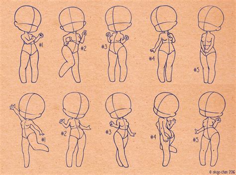 Figure Drawing Poses I wish I could draw chibi poses like that ...