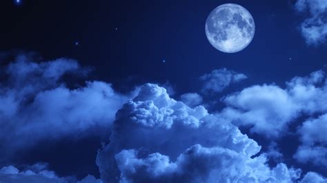 3840x2160 Moon Night Sky Clouds 5k 4K ,HD 4k Wallpapers,Images ...