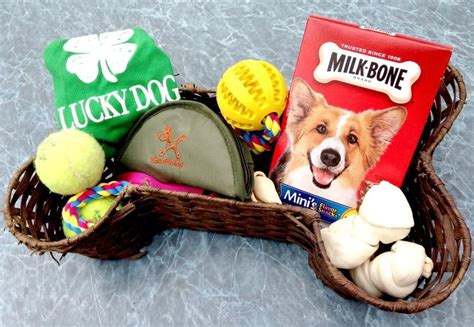 Pet Gift Basket, Dog Easter Basket, Candy Easter Basket, Dog Basket ...