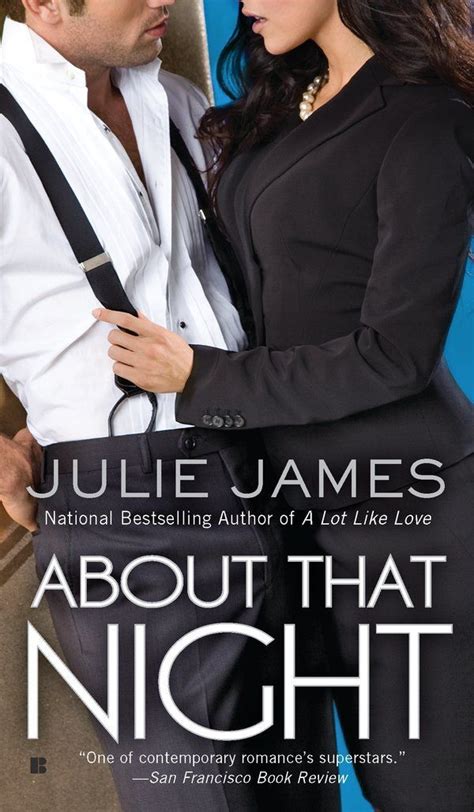 About That Night FBI U S Attorney, by Julie James ($7.59) | Julie james, Books, Contemporary ...