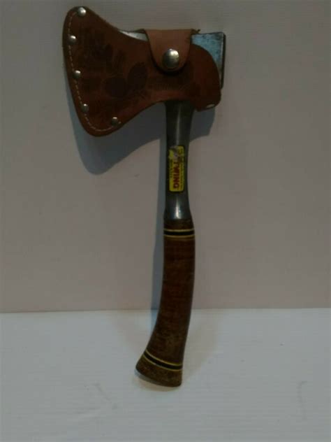 Vintage Estwing Axe/Hatchet with Original Leather Sheath -- Antique Price Guide Details Page