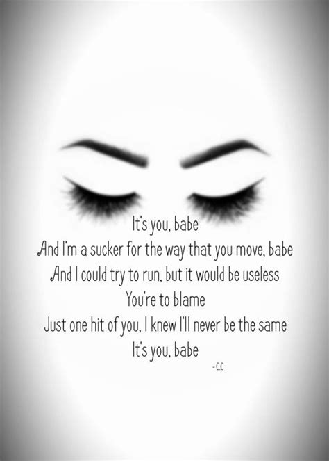 Camila Cabello - Never Be The Same Song Lyrics Quote And Wallpaper # ...