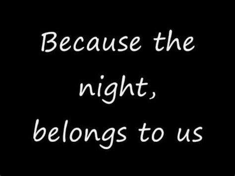 Because the Night K.T. Tunstall feat. Rythms del Mundo lyrics - YouTube