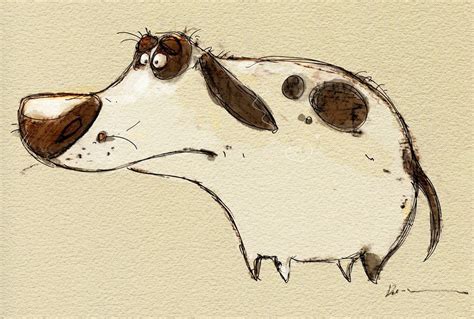 Dainius Šukys | Dog art, Animal sketches, Animal illustration