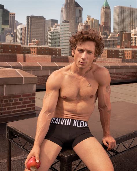 Jeremy Allen White strips down for Calvin Klein campaign ad - Good ...