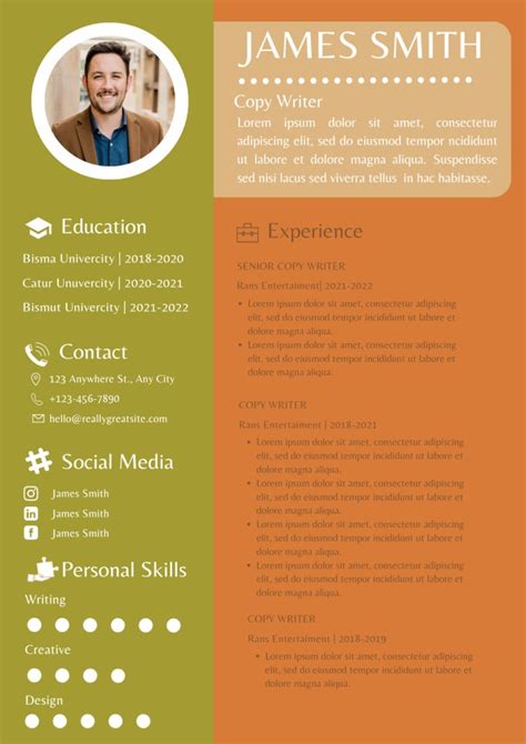 Design professional resume cv cover letter using canva by Naeemkhan6262 | Fiverr