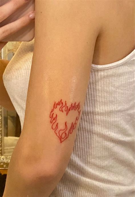 Red Ink Tattoos, Subtle Tattoos, Elegant Tattoos, Girly Tattoos ...