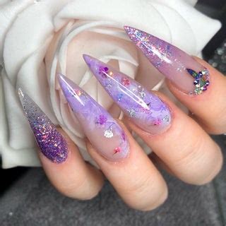 I’m really proud of this design, pastel purple is just everything right now : r/Nails