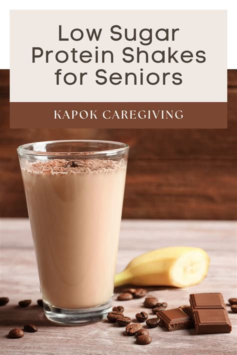 The Best Low Sugar Protein Shakes for Seniors