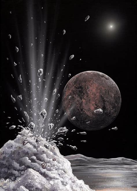 Ice Volcano On Charon, Artwork Photograph by Richard Bizley - Fine Art ...