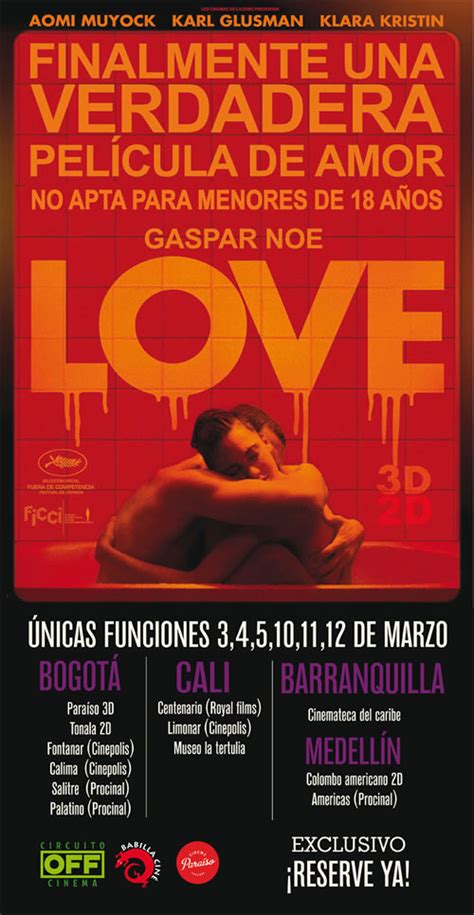 Reseña de Love, el cine gráfico de Gaspar Noé (Cine de medianoche ...