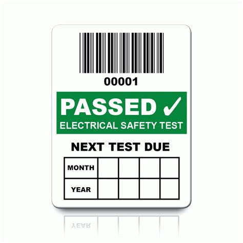 Buy Custom PAT Test Labels | Pat Labels Online