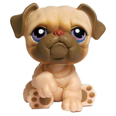 Littlest Pet Shop Pet Pairs Bulldog (#135) Pet | LPS Merch