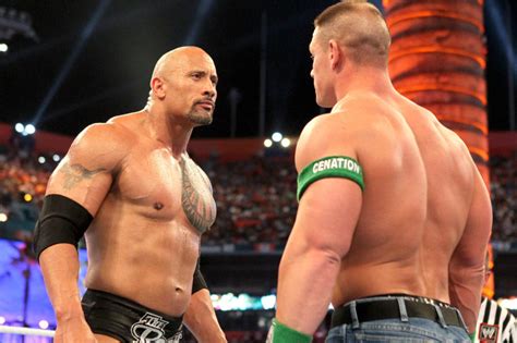 The Rock y John Cena no se llevaban bien durante su rivalidad de WrestleMania | Superluchas