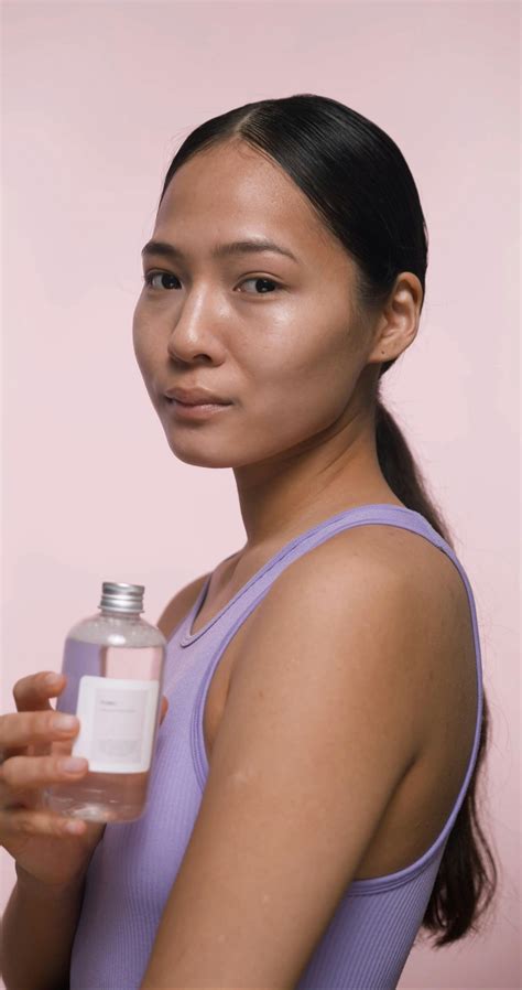 Video of Woman Promoting Toner Product · Free Stock Video