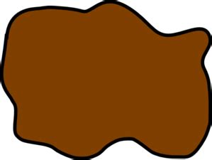 Brown Puddle Png - Puddle of chocolate, mud spill clipart. - Frikilo Quesea