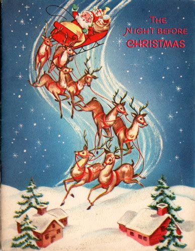 The Night Before Christmas Vintage Christmas Card | Jim, the Photographer | Flickr