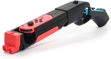 LYCEBELL Game Gun Controller for Nintendo Switch Nintendo Joy-cons Switch Shooting Game Gun ...