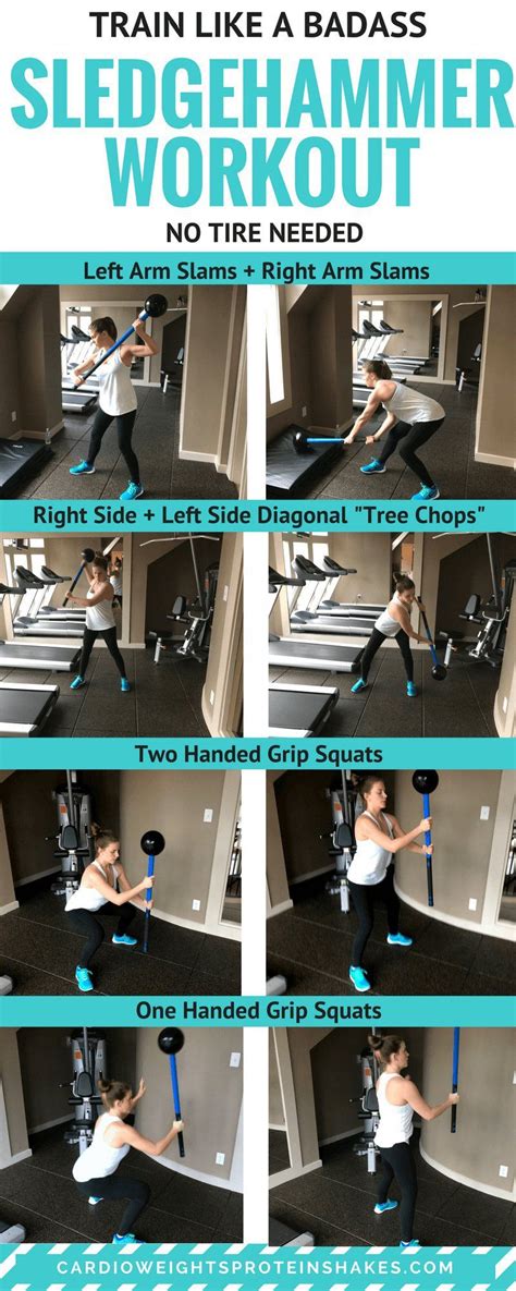 How to Get Out of Your Fitness Slump with a Sledgehammer Workout - Cardio, Weights, and Protein ...