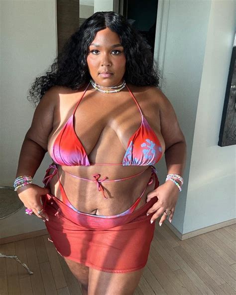 Lizzo Is Ready for Bikini Season, Stuns in Pink Swimsuit: Photo | Us Weekly