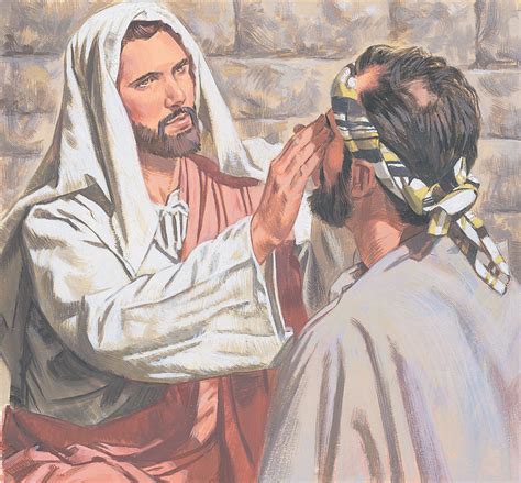 Jesus Heals a Blind Man, The Good Shepherd