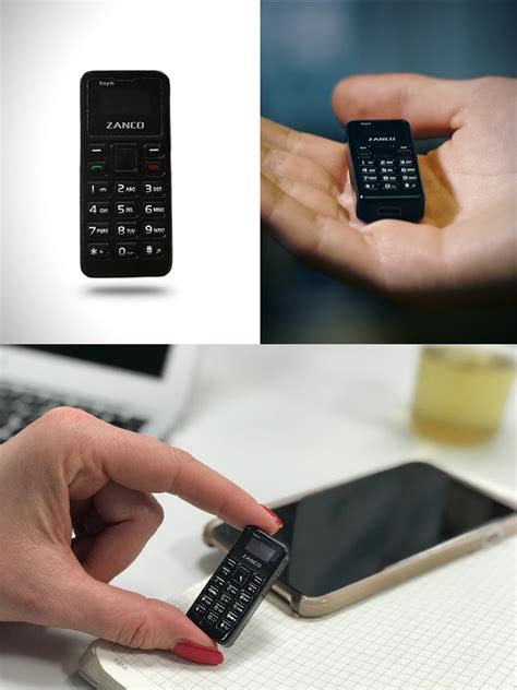 Zanco Tiny T1 is World's Smallest Functional Cell Phone, Costs $40 ...