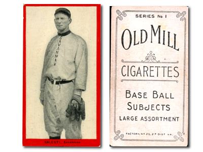 Buy 1910 T210-1 Old Mill South Atlantic League Series 1 Cards, Sell ...